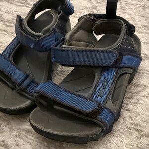 Teva Kids Blue and Black Sandals